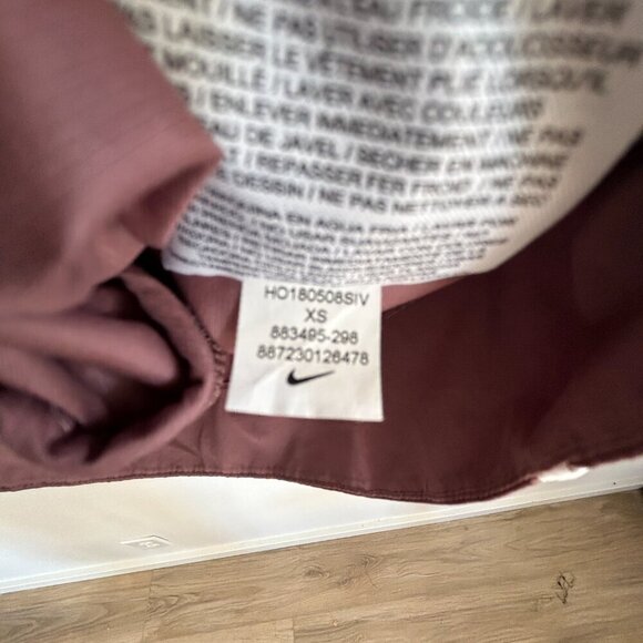 Nike Jacket Windrunner Windbreaker Hooded Full Zip Pink - Picture 11 of 11